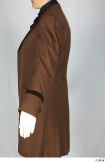  Photos Woman in Historical Suit 5 20th century Historical clothing brown jacket brown suit 0003.jpg